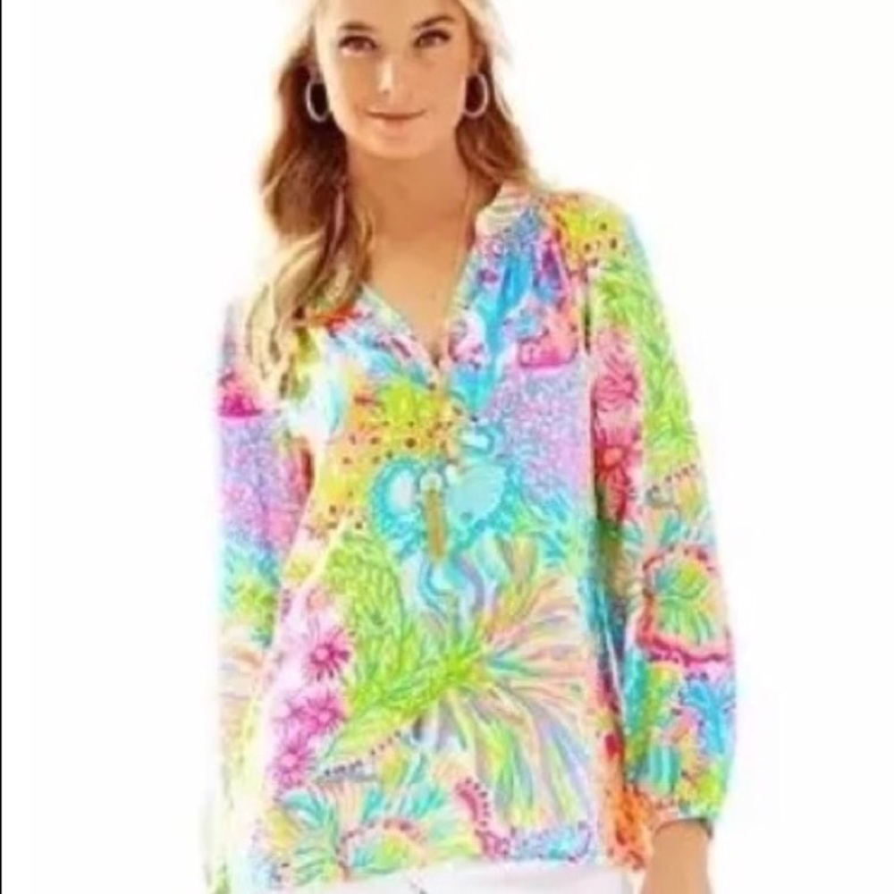 Lilly Pulitzer EEUC Elsa Sz Small in lovers coral